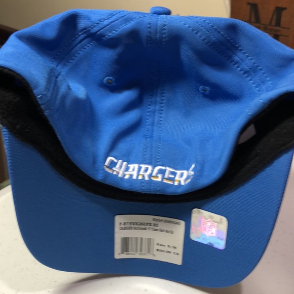 Los Angeles Chargers NFL ‘47 Closer Battlehawk Men’s Hat Cap *wear on edge visor - Picture 2 of 6